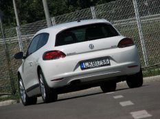Képek a VW Scirocco TDI teszthez
