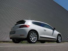 Képek a VW Scirocco TDI teszthez