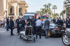 Prior Design Audi R8 incidens Monaco-ban