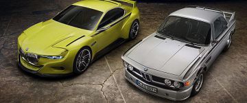 BMW E9 legenda, modern gúnyában